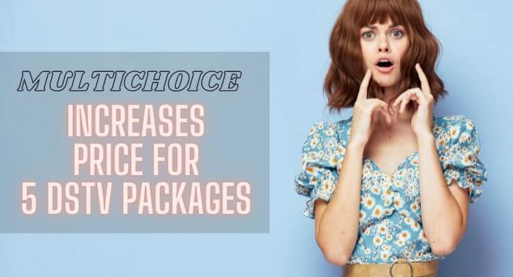 DStv Price increase for 5 packages